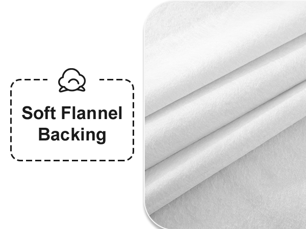 Flannel Backing