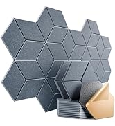 Dailycooper 12 Pack Self-adhesive Acoustic Panels 12