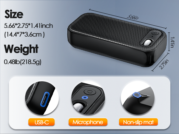 light weight&amp;compact size speaker