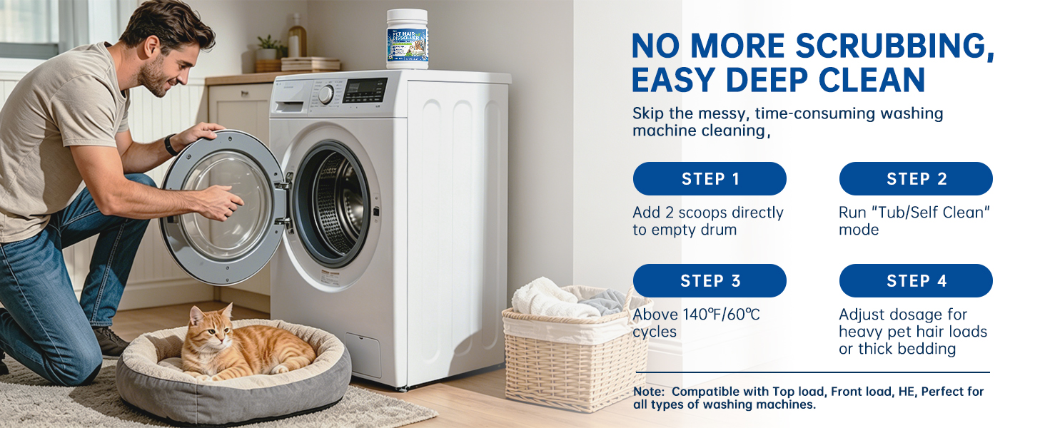 pet hair removal for laundry