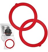 Flush Valve Seal for Kohler, 2-Pack GP1059291 Silicone Replacement for Toilet - Upgraded Leak-Pro...