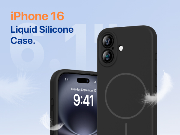 iPhone 16 liquid silicone case