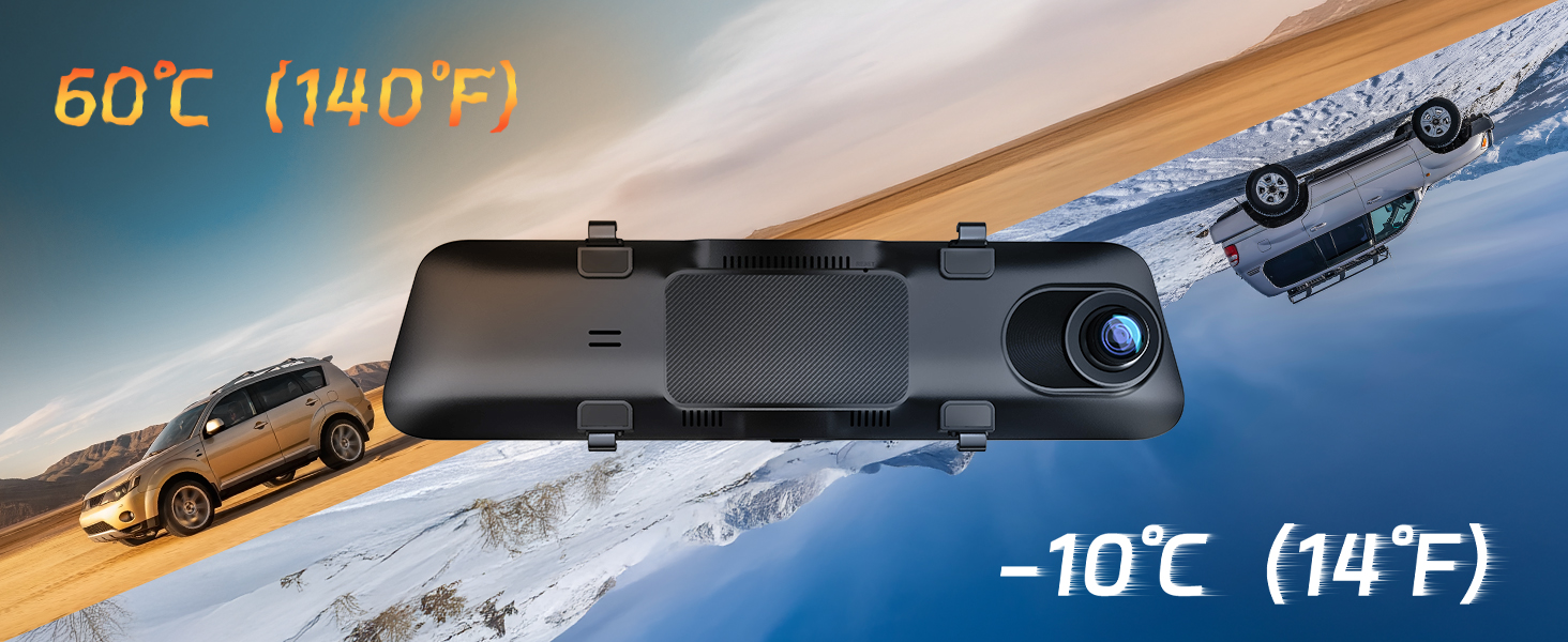 dashcam front and rear