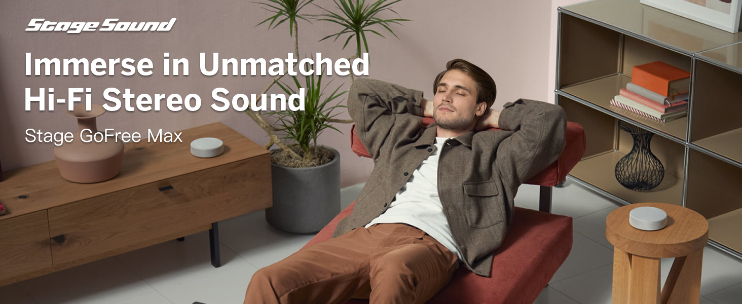 StageSound GoFree Max Speakers wireless Bluetooth