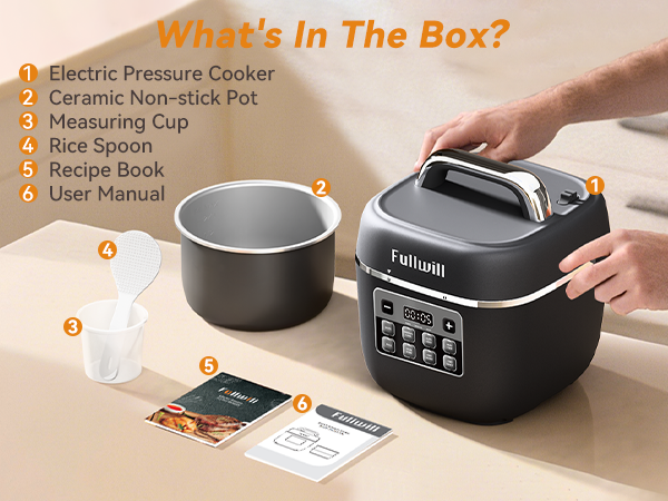 rich accessories in the box. enjoy your cooking!