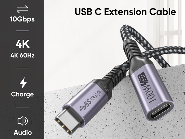 usb c 3.2 extension cable