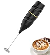 Milk Frother Handheld,Mini Drink Mixer and Coffee Blender Frother for Coffee Bar Accessories, Mat...