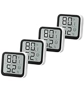 NOKLEAD Thermometer Humidity Meter Inside Mini Hygrometer Monitor Room Temperature Measuring Devi...