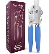 Graceliving Premium Multifunctional Magnetic Manual Can Opener and Bottle Opener, Heavy Duty Stai...