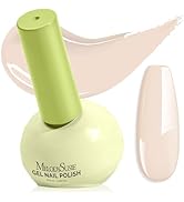 MelodySusie Sweet-Scented Plant-Based Gel Nail Polish, Unique 16.5ml Tilt-and-Stand Bottle for Ea...