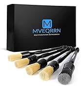 MVEQRRN Boars Hair Ultra Soft Detailing Brushes Set, 4 Pcs Premium Natural Boars Bristles, 1 Pcs ...