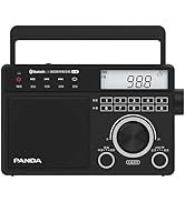 Portable Radio, AM FM SW, Shortwave, Large Tuning Knob, Battery or AC Powered, Big Speaker