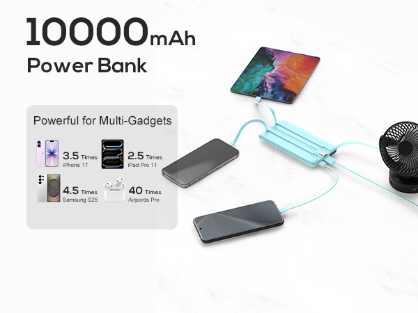 10000mAh Power Bank
