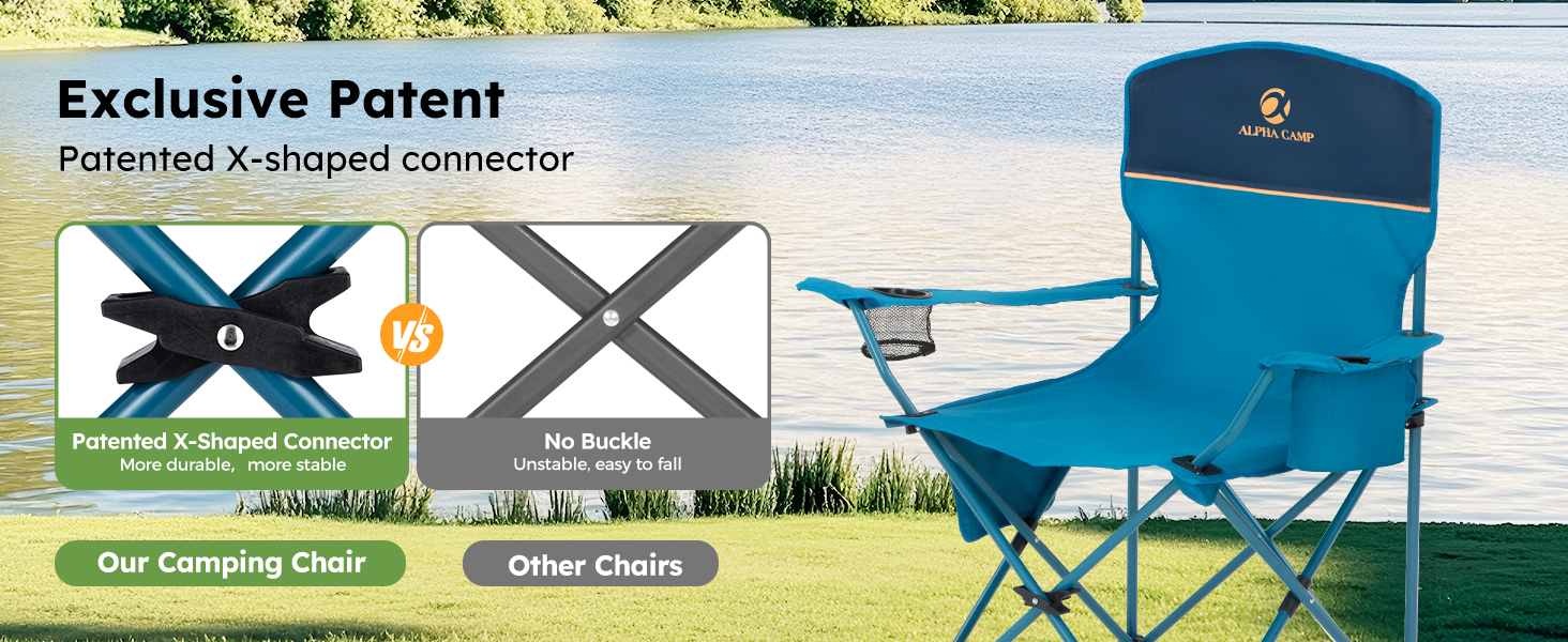 LET'S CAMP CAMPING CHAIR