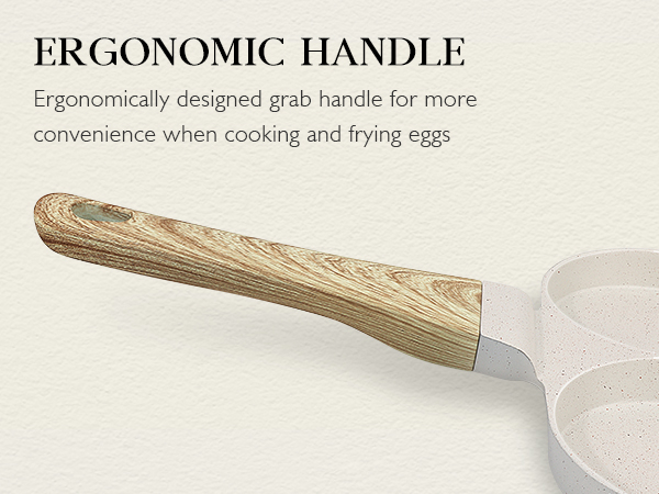 Egg Pan Omelette Pans 4 Cup Nonstick Granite Omelette Non Stick Skillet Pancake Induction Cookware