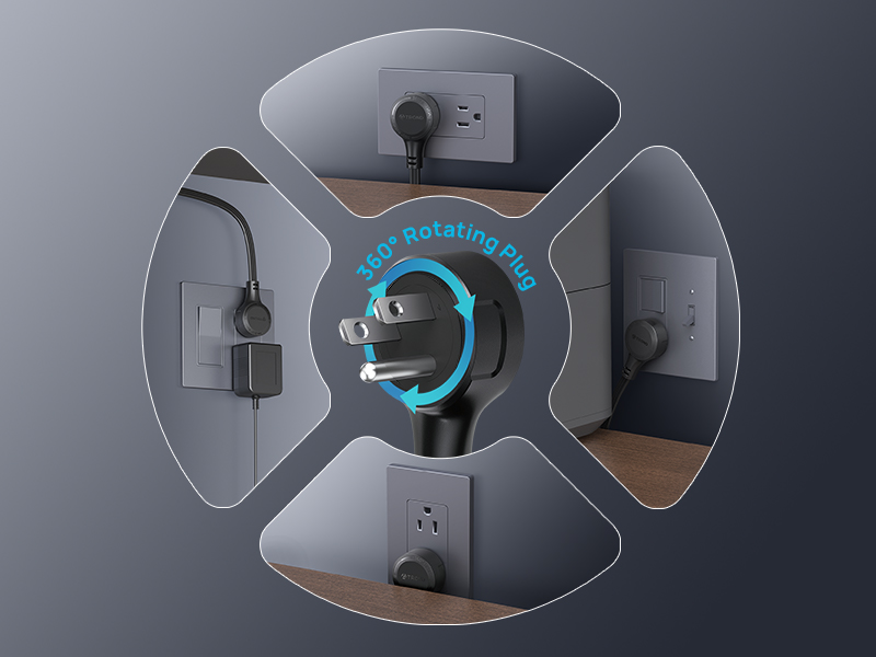 rotating plug adapter