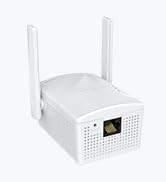 AC1200 WiFi to Ethernet Adapter, 1200Mbps Dual Band Universal Wireless Bridge for Printer