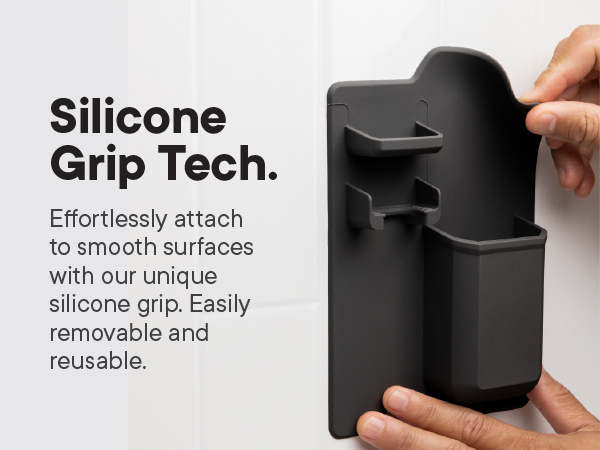The Ultimate Silicone Shower Organizer.