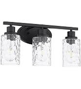 East Grove Home Builder Essentials Heritage Collection 18in 3-Light Bathroom Vanity and Wall Ligh...