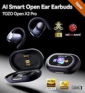 TOZO Open X2 Pro AI Smart Open Ear Earbud