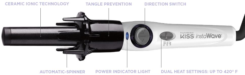 Instawave, Automatic Curler, Hair Curler