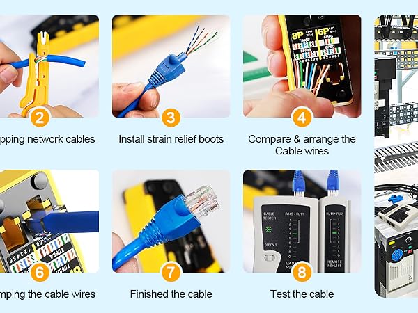 rj45 crimper tool kit