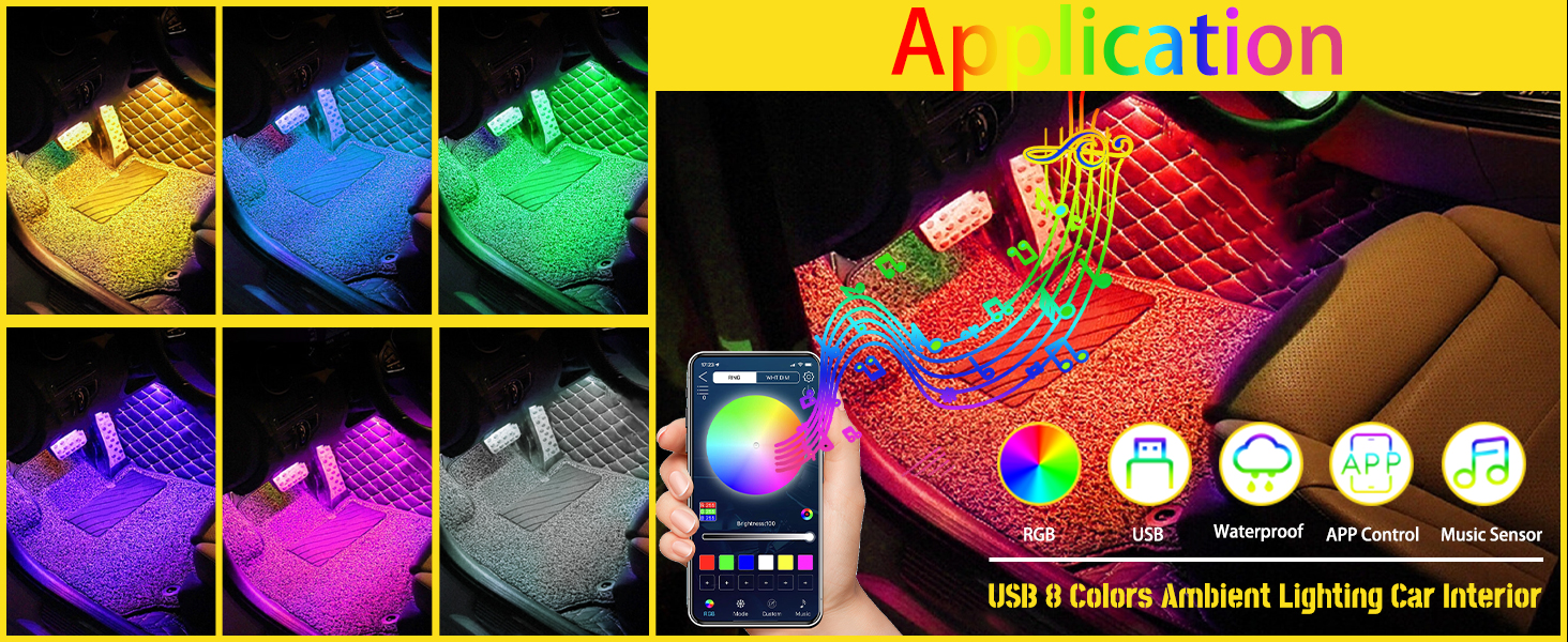 Car LED Interior Lights