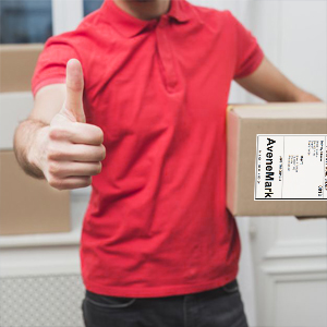 Fanfold 4 x 6 Direct Thermal Labels