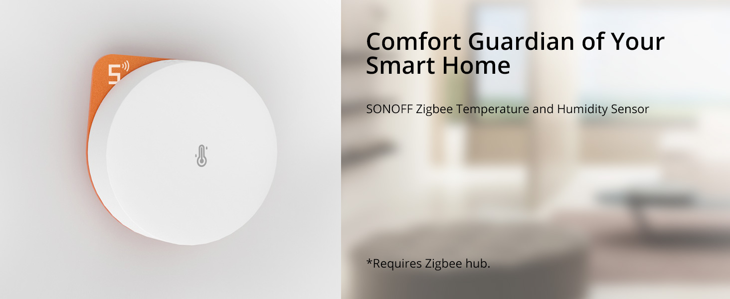 SONOFF SNZB-02P Zigbee temperature humidity sensor Thermometer Hygrometer 