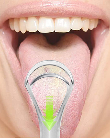 tongue scraper with case