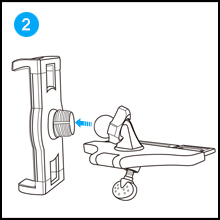tablet cd car mount