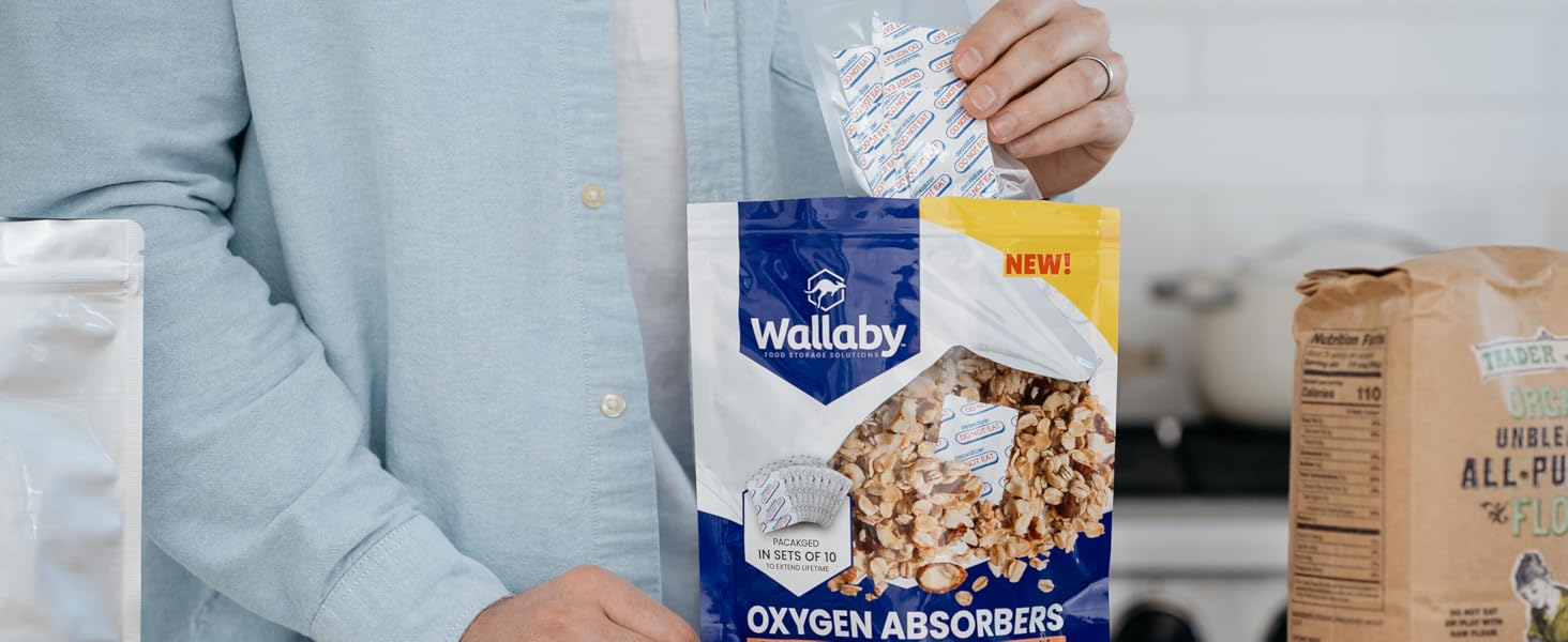 Mylar bags and sealer oxygen absorbers prepper long term food storage