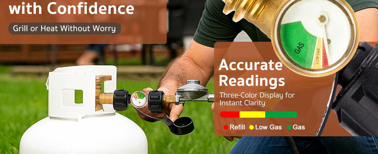 propane gauge level indicator