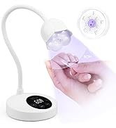 SAVILAND Intellisense Nail Lamp-30W Gel X Lamp Mini Cordless Nail Lamp for Gel Nail Polish, Recha...