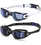 Braylin Kids Swim Goggles, 2-Pack Swimming Goggles for Children, Teens, Boys or Girls, Swim Pool ...