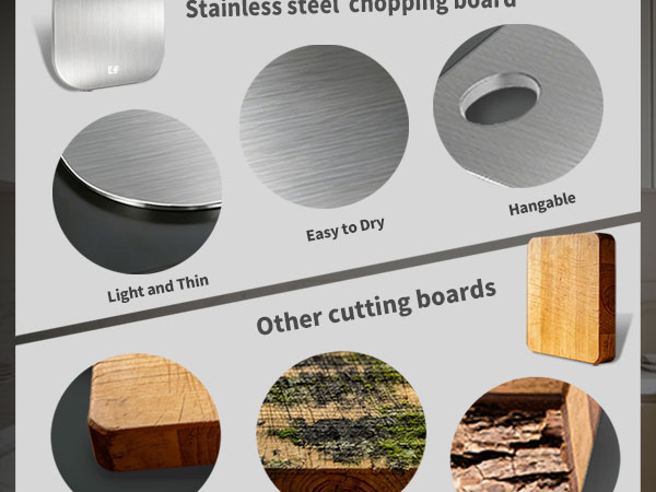 Stainless Steel Cutting Boards Kitchen