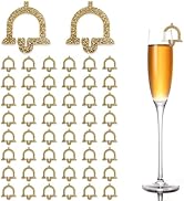 Estleys Drink Tags Coquette Bow Wine Glass Charms Acrylic Bowknot Drink Tag for Bachelorette Birt...