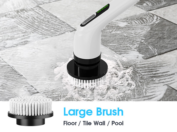 shower spin brush for cleaning electric scrubber for cleaning bathroom