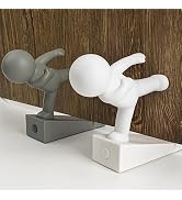 Cute Door Stop, Decorative and Sturdy, 2 Pack Buddy Decorative Door Stop, Lower Front Wedge Suita...