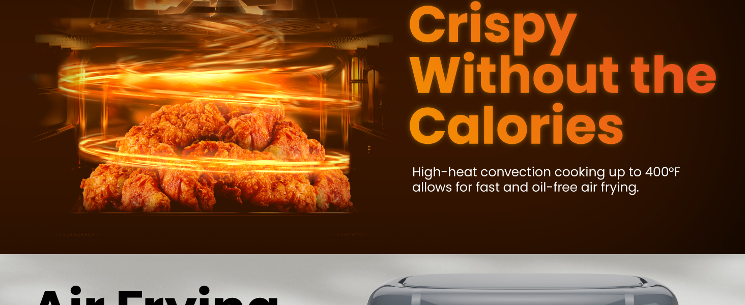 Crispy without the calories