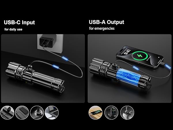 flashlight rechargeable