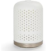 Onaboviva Yura Aromatherapy Diffuser – Ultrasonic Essential Oil Diffuser with Handmade Ceramic De...