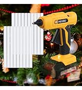 FrogBro Cordless Hot Glue Gun for Makita 20V Max Battery, Fast Preheating Anti-Drip Rechargeable ...