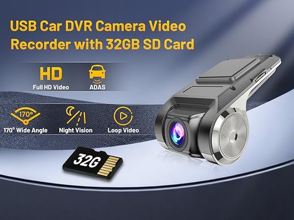 usb car dash cam