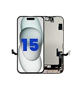 for iPhone 15 Screen Replacement, 6.1 inch 3D Touch LCD Display Full HD Repair kit Genverdix, Dig...