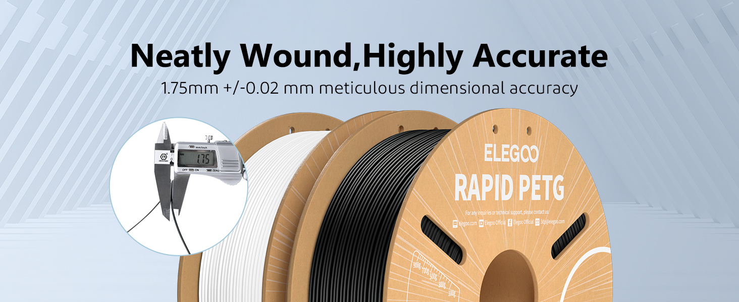 Neatly wound and highly accurate