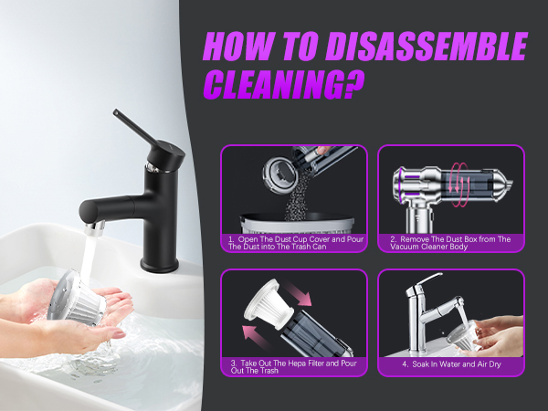 Handheld Car Vacuum Cordless