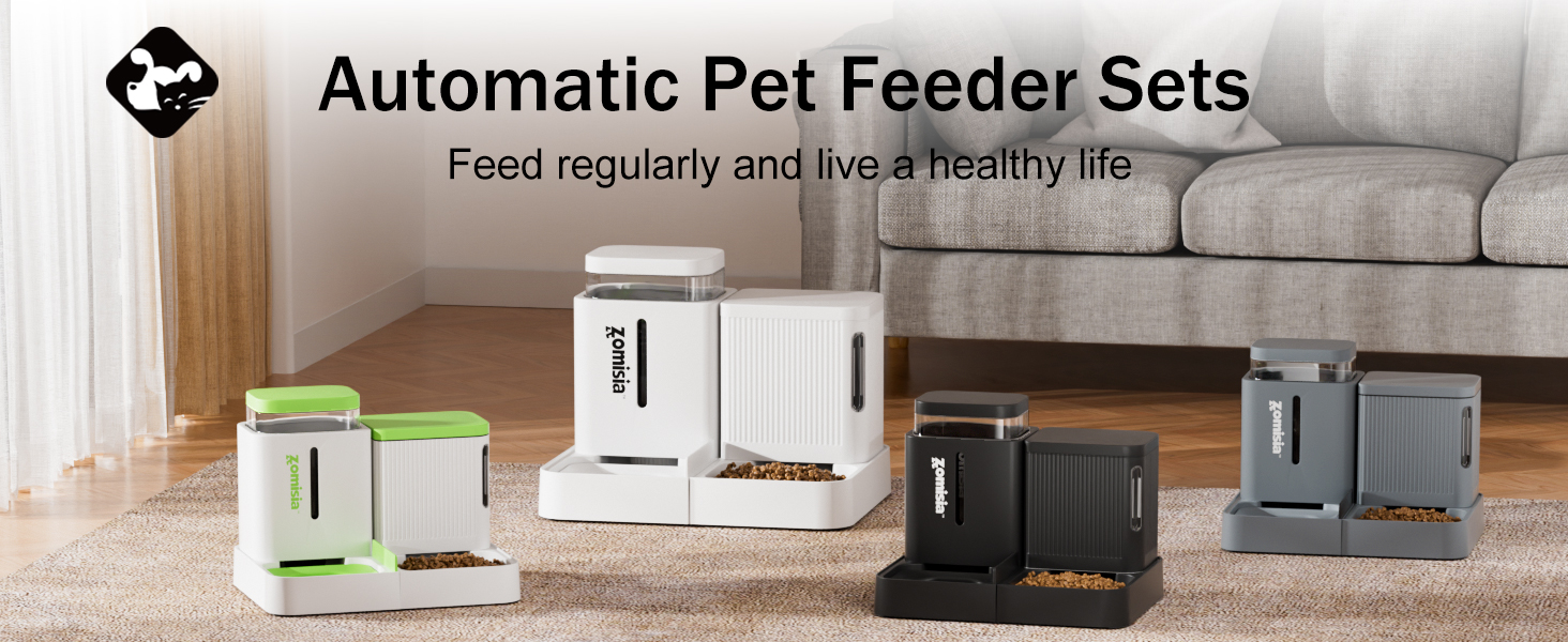 cat feeder and water dispenser