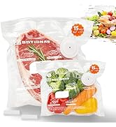 Vacuum Sealer Bags,Reusable Vacuum Sealer Bags for Food(30Bags)