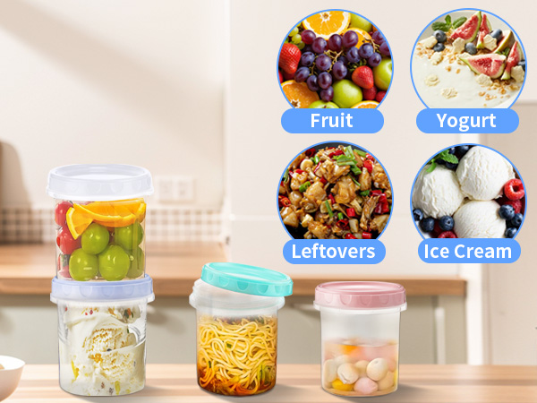 screw top food storage containers